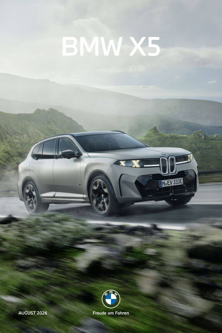 BMW Brochure X5 G65 Neue Klasse