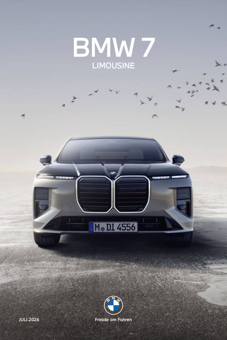 BMW 7 series 2026 LCI Facelift Germany