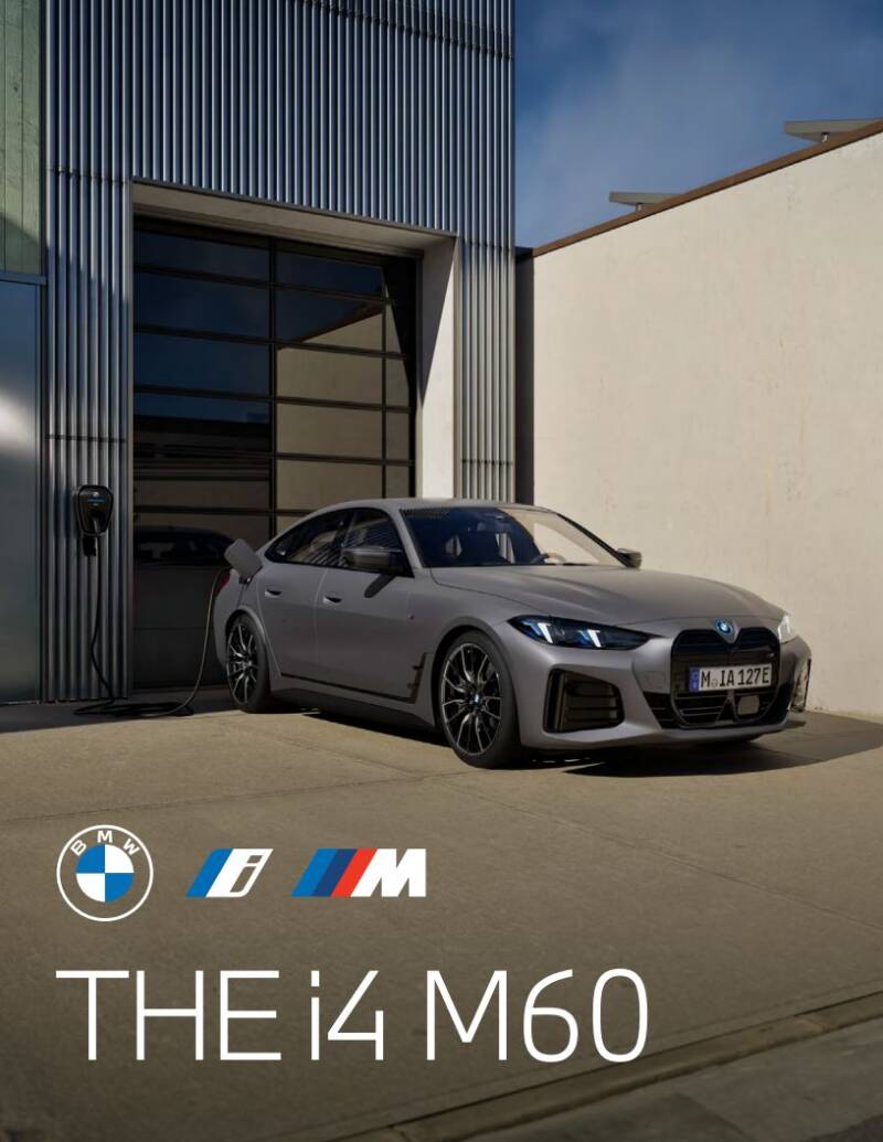 BMW i4 Brochure M60 Mexico 2026