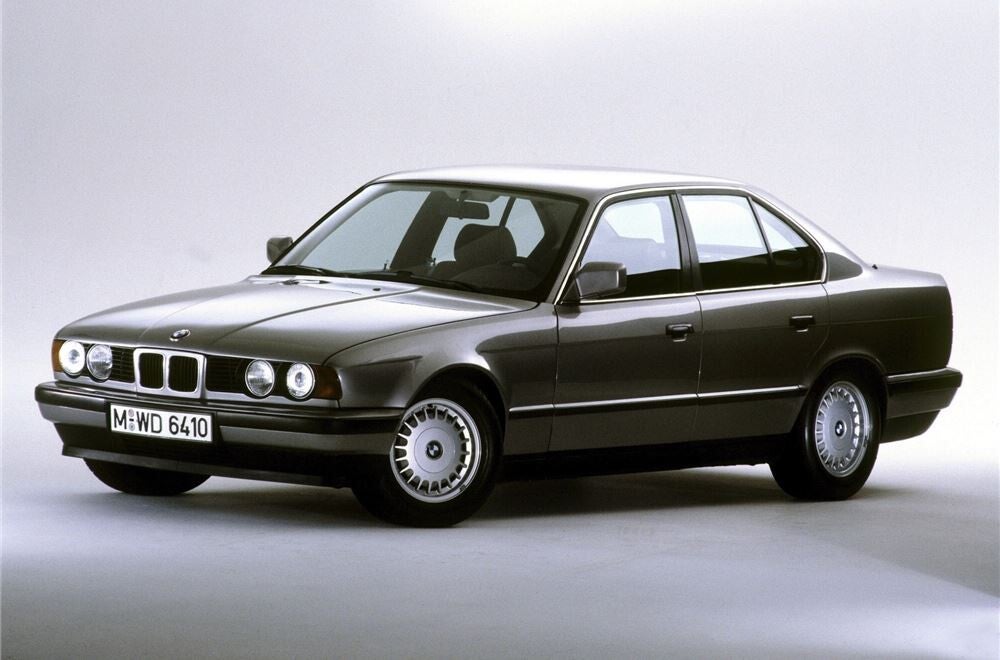 BMW 5 series brochure E34 sedan and touring
