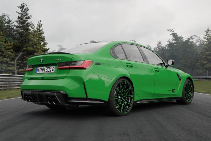 BMW M3 sedan 100 Years Nürburgring Edition