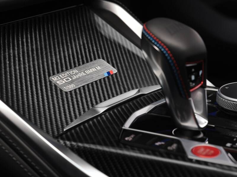 50 Jahre BMW M editions BMW M3 Sedan and BMW M4 Coupé