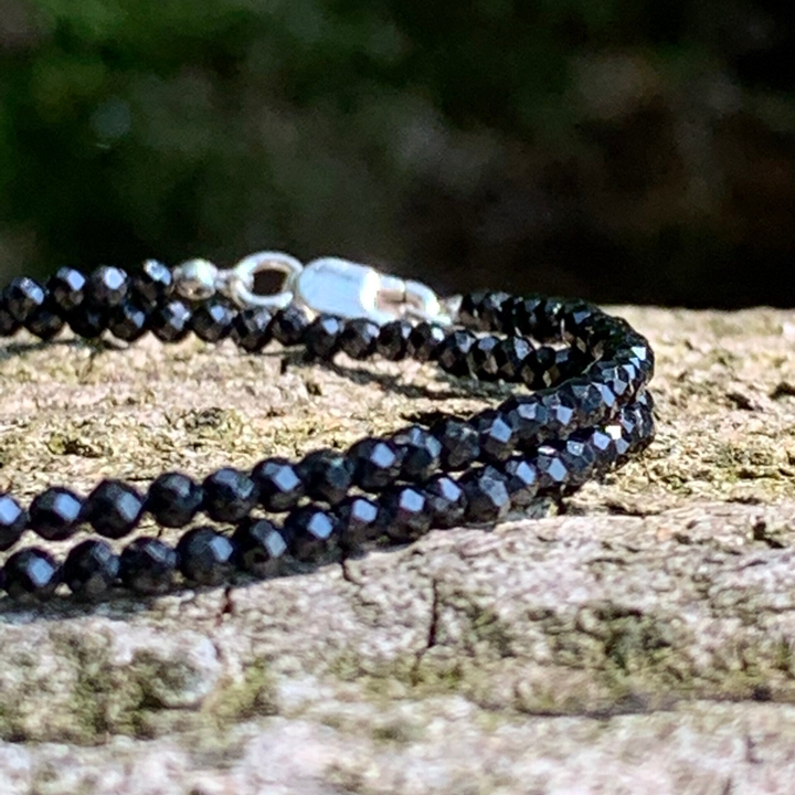 SPINELL Choker Edelstein Halskette | 925 Sterling Silber | TANZNACHT