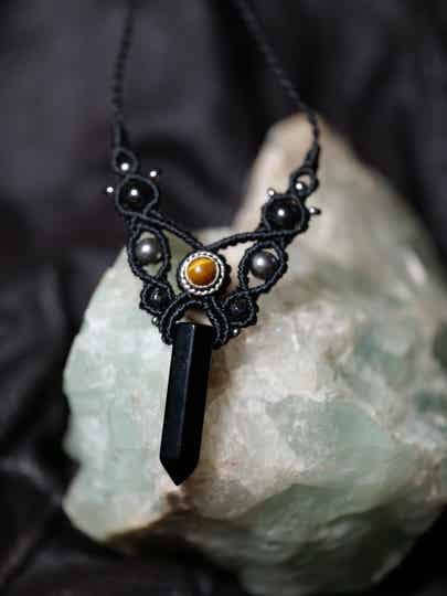 Collier "Ombre d'harmonie'