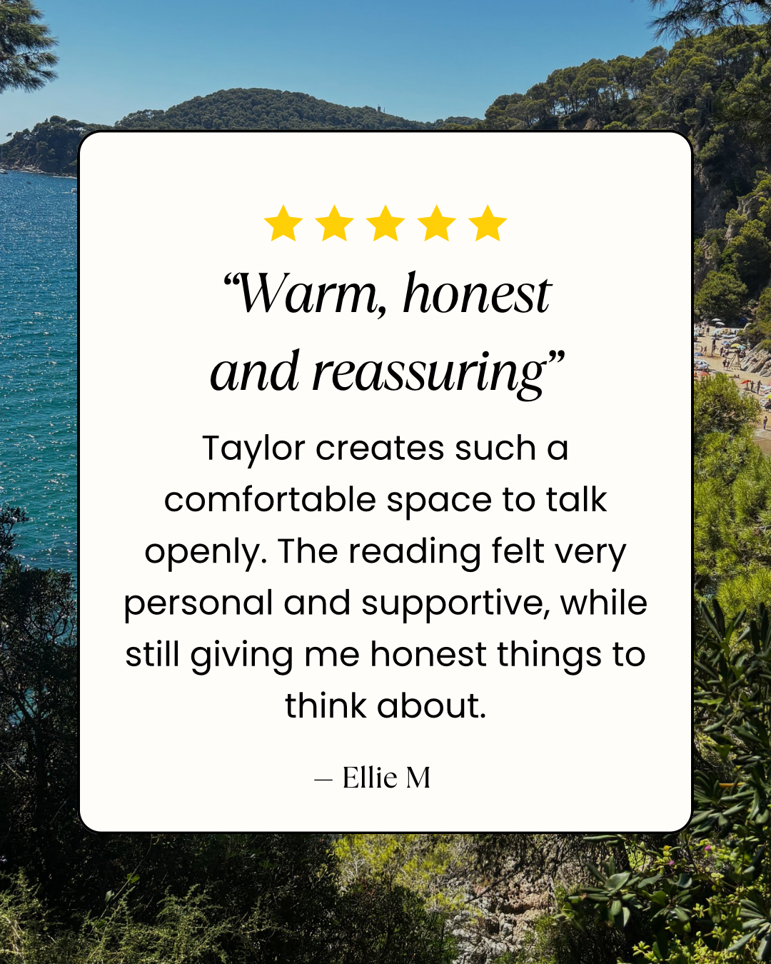 Ellie Testimonial