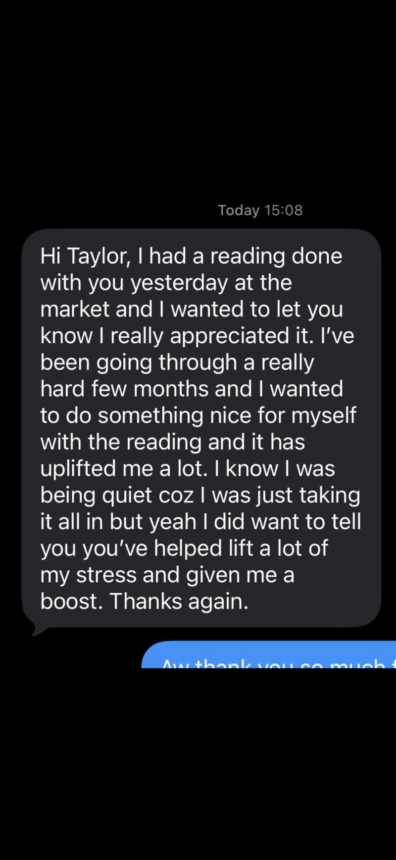 client feedback