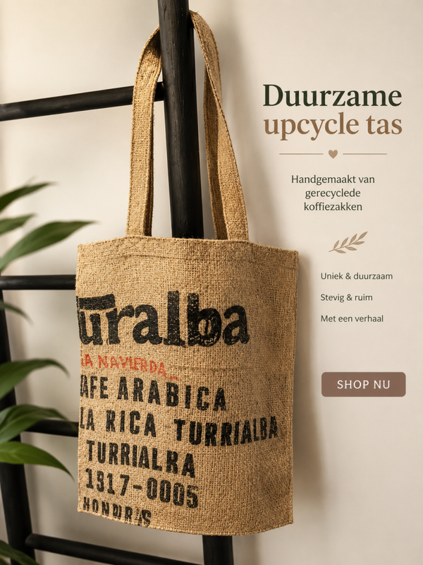 `upcycle jute draagtas. Uralba