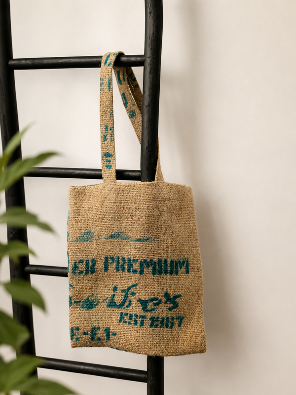 Uocycle jute draagtas. Premium