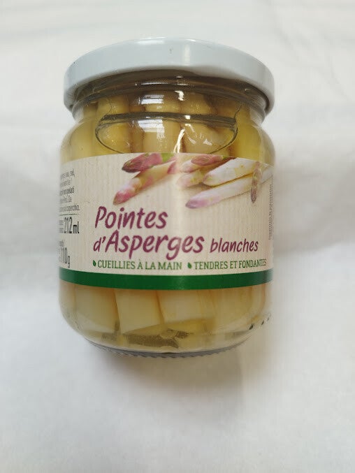 Pointe d'asperge blanche 110 gr