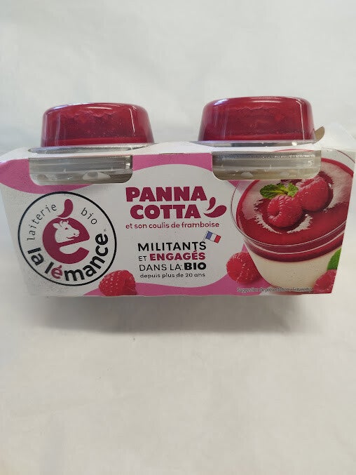 Panna Cotta fruit rouge   2x120 gr   La Lémance (47)