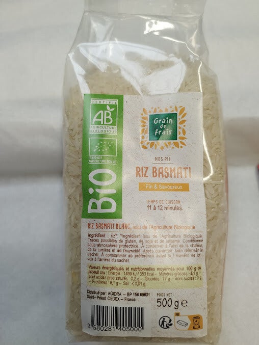 Riz Basmati 500 gr  AB