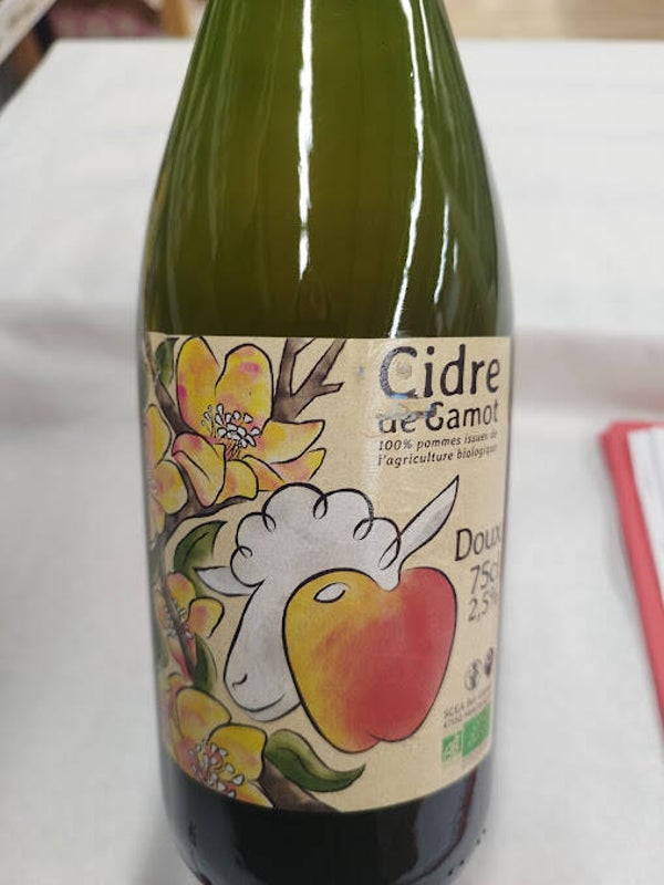 Cidre doux 75 cl