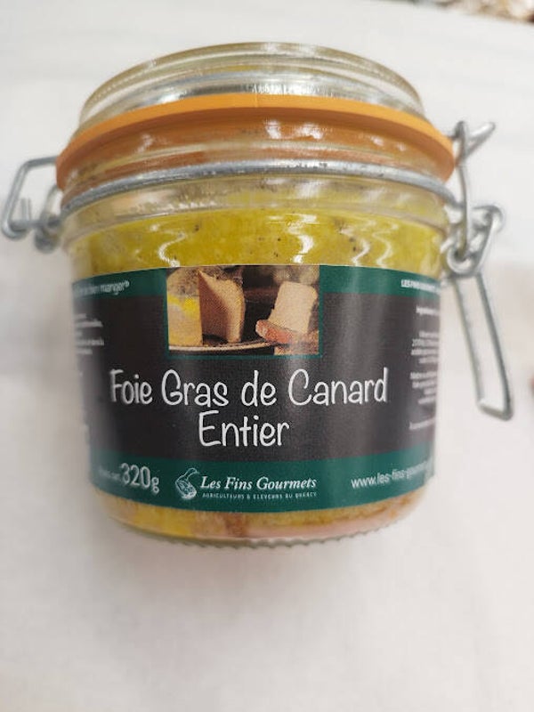 Foie gras de canard entier 320 gr