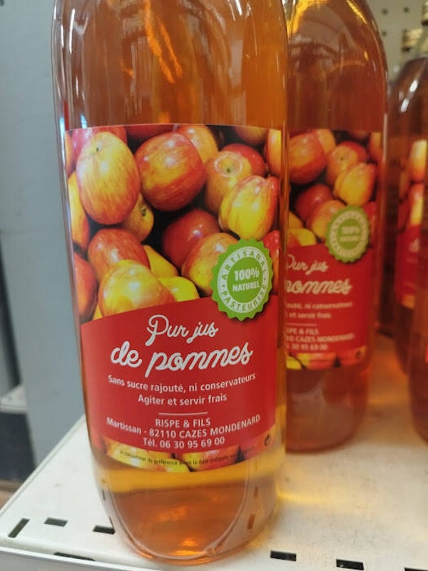 Pur jus de pommes 1L