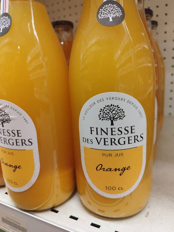Pur jus d'orange 1L