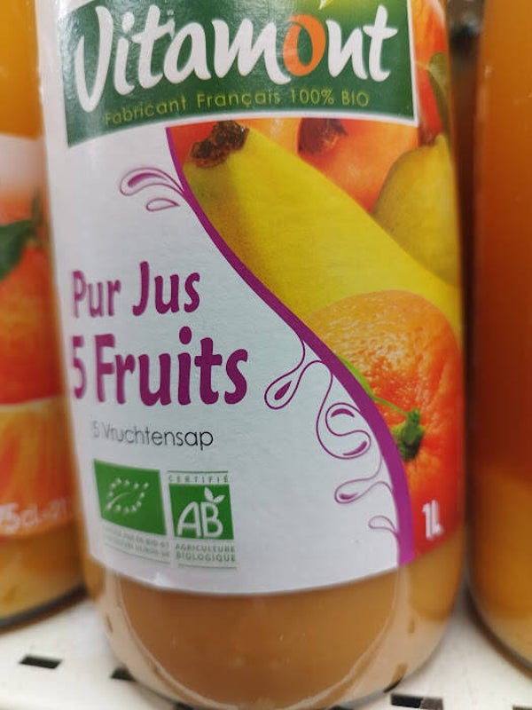 Pur jus 5 fruits 1L