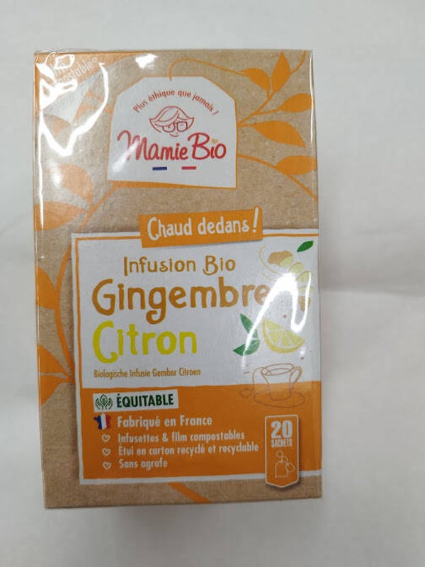 Infusion gingembre/citron