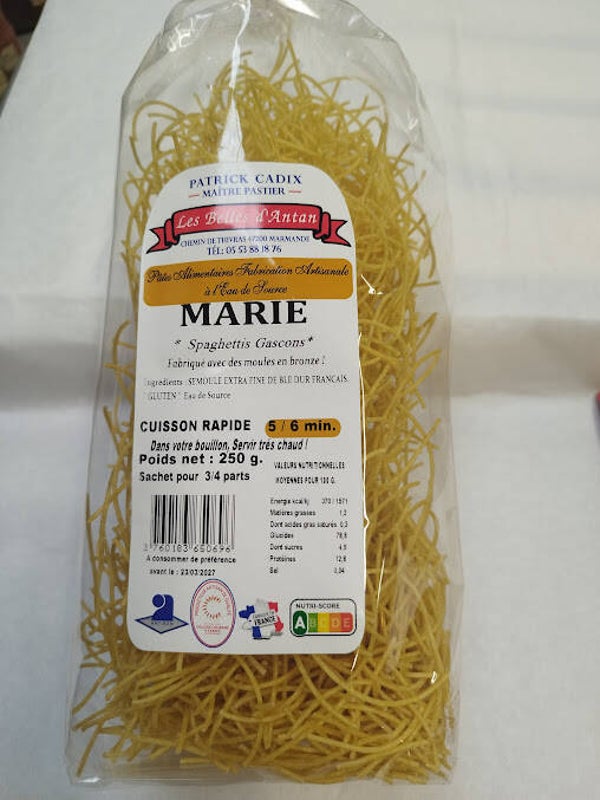 Marie 250 gr (spaghetti gascon)