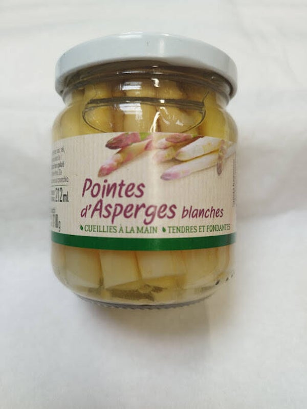 Pointe d'asperge blanche 110 gr