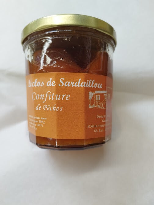Confiture de pêche 220 gr