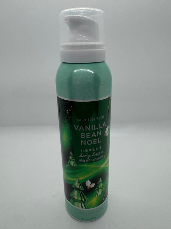 B&BW Vanilla Bean Noel Shimmer Fizz Lotion