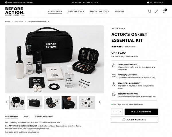 ACTOR'S ON-SET ESSENTIAL KIT (Kopie)