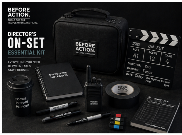 🎬 DIRECTOR'S ON-SET ESSENTIAL KIT