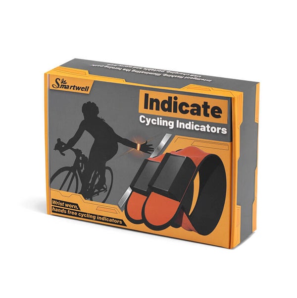 Cyclist wrist worn Indicators