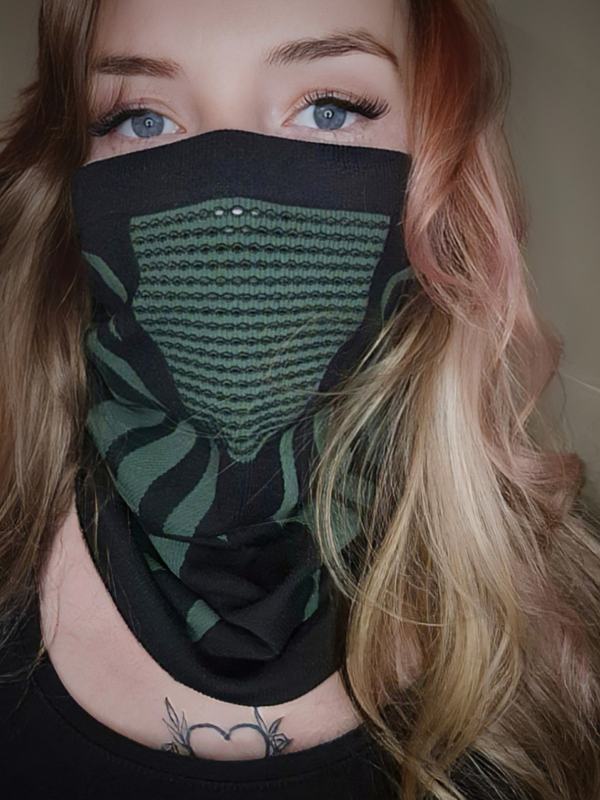 Facecover Groen