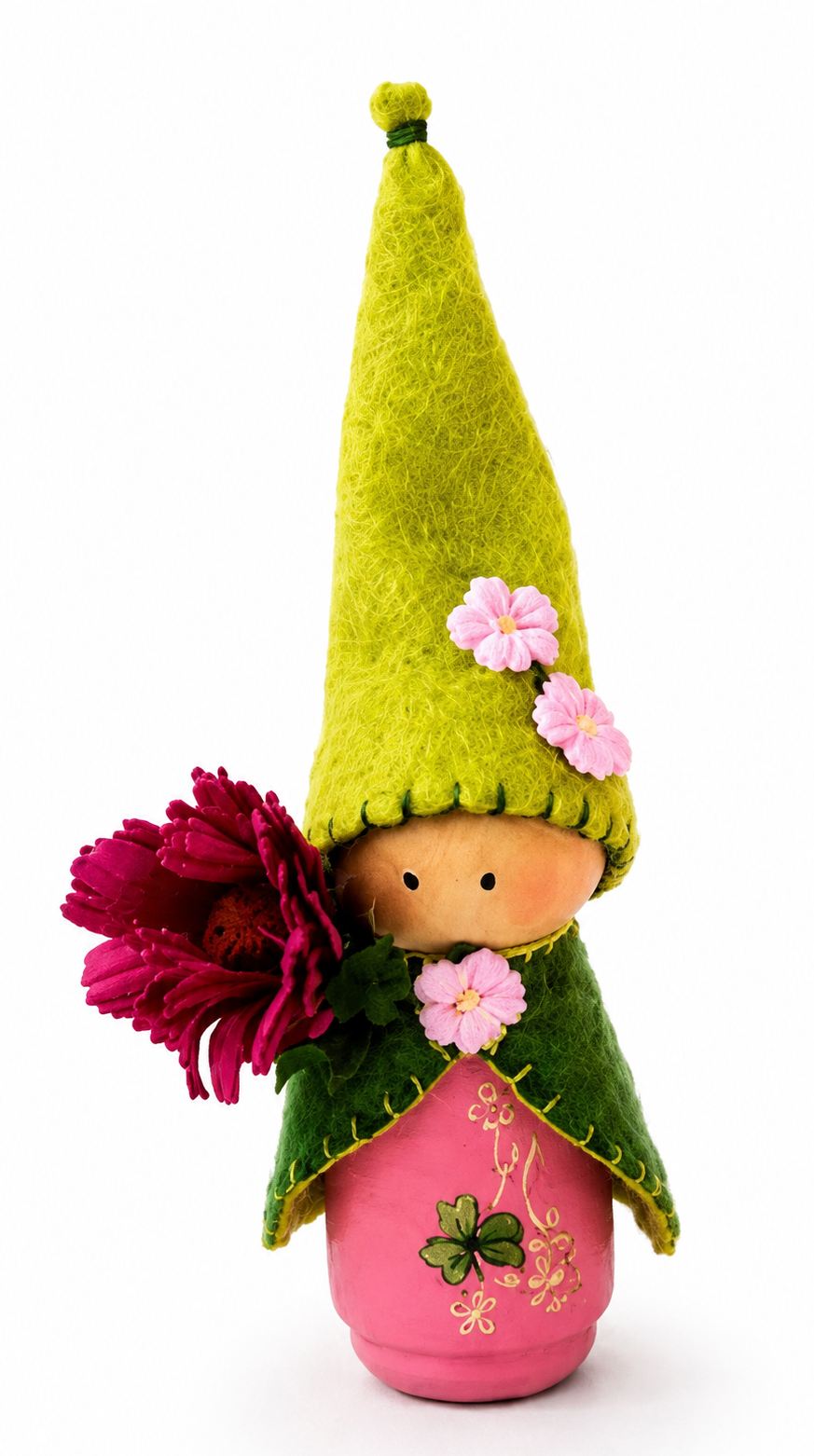 Pegdoll groene puntmuts