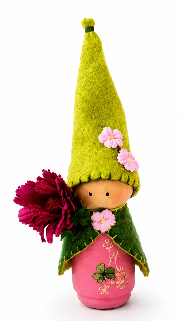 Pegdoll groene puntmuts