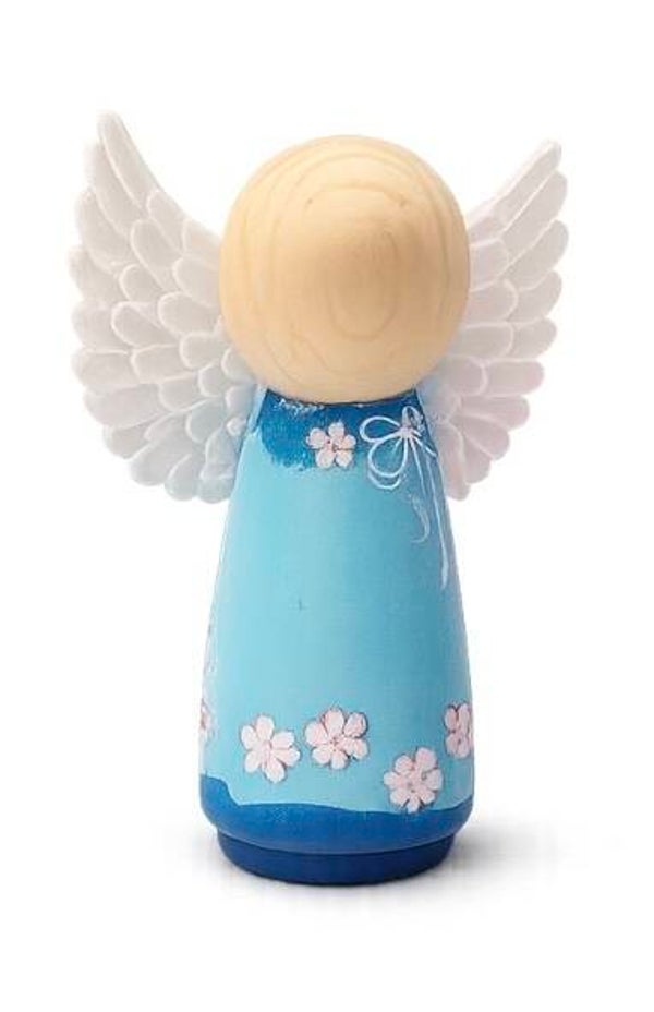 Pegdoll blauwe engel