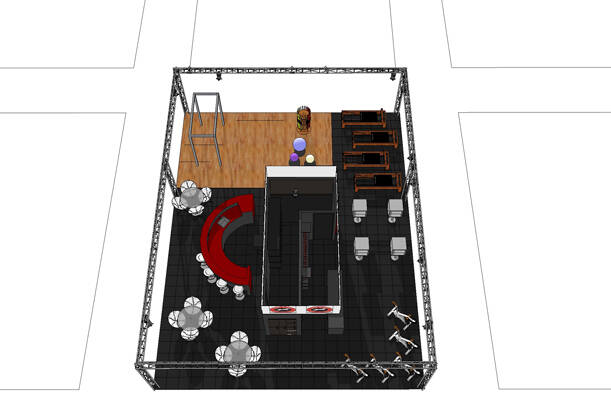 Fibo beursstand Mad Dogg Athletics USA Keulen 2013 studiozo