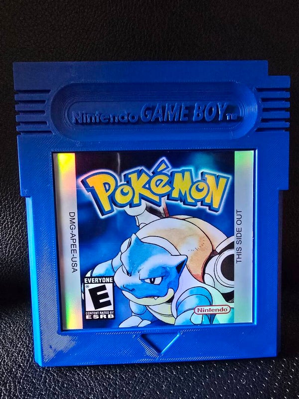 Game boy Cartridge - Pokemon Blue Blastoise