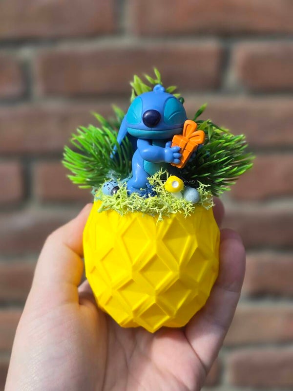 Diorama Ananas Stitch 1