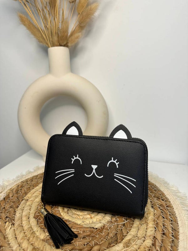 Porte-monnaie Chat