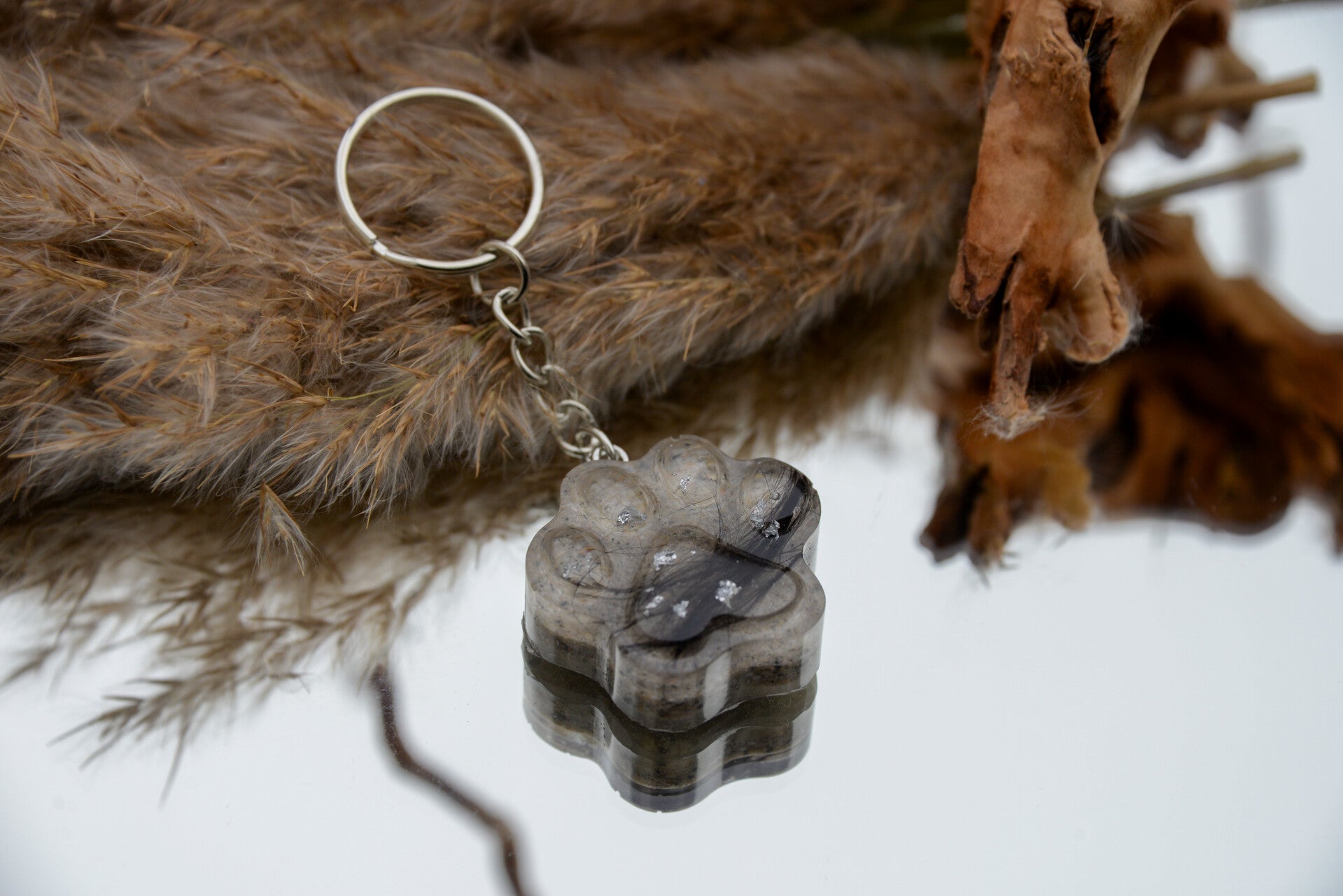 Pfotenanhänger Silber