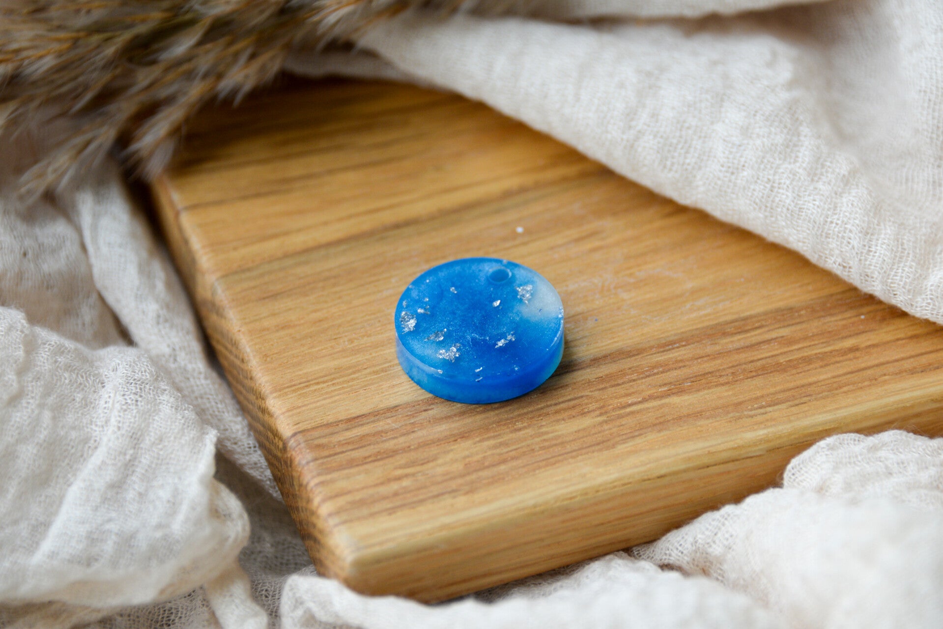 Hundemarke klein "Sky Blue"