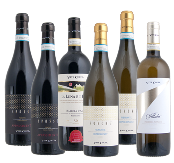 Proefpakket Vite Colte Piemonte wijnen