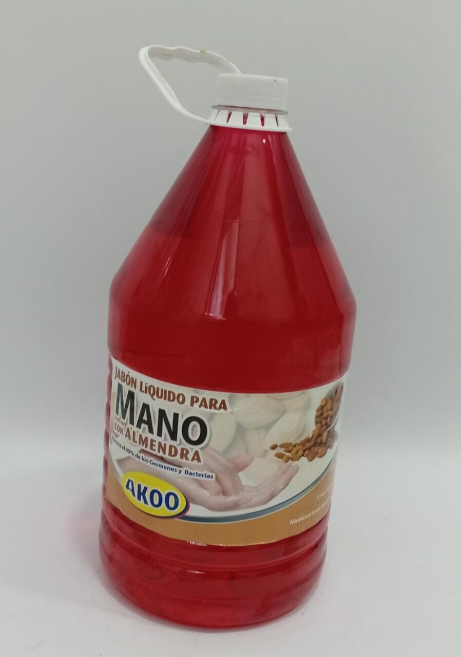 JABÓN LÍQUIDO P/ MANOS DE ALMENDRA AKOO