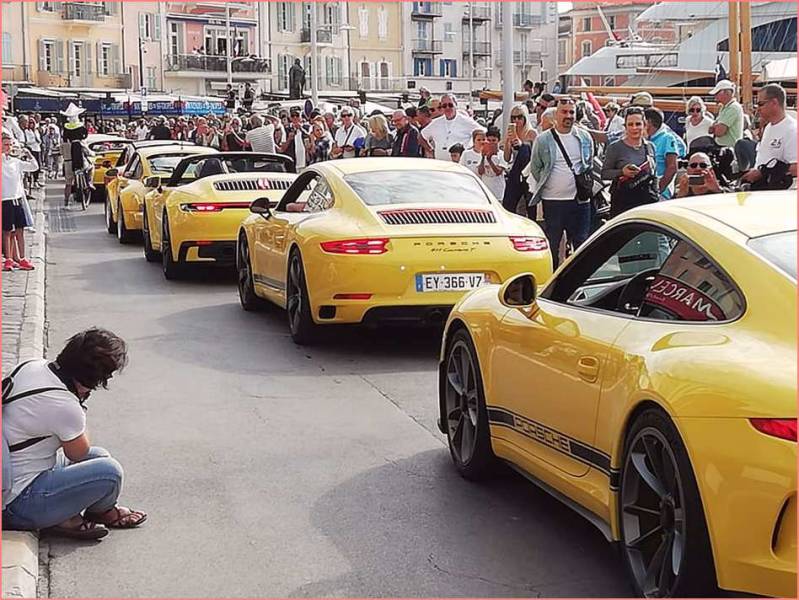 Green transport exhibition in Saint-Tropez