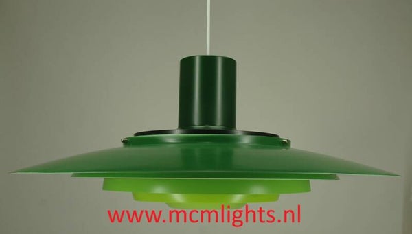 Vintage 1960's pendant lamp by Preben Fabricius & Jorgen Kastholm  for Nordisk Solar, Denmark.