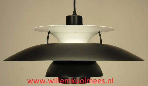 Louis Poulsen in monochrome black