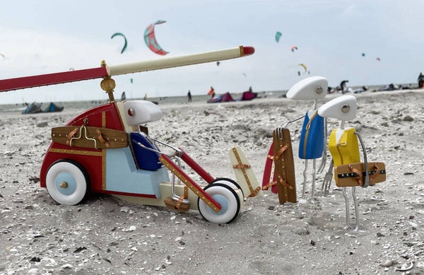 The Kitemobile at Workum Beach