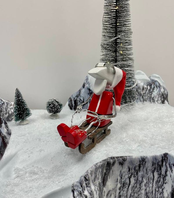 Kerstman Spooney op de slee, nr. 5