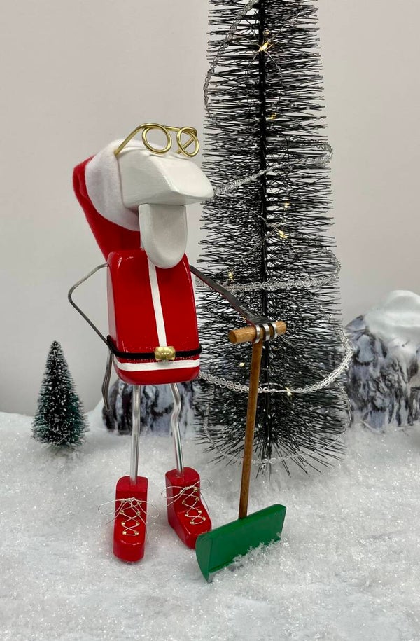 Kerstman Spooney met sneeuwschuiver, nr. 13