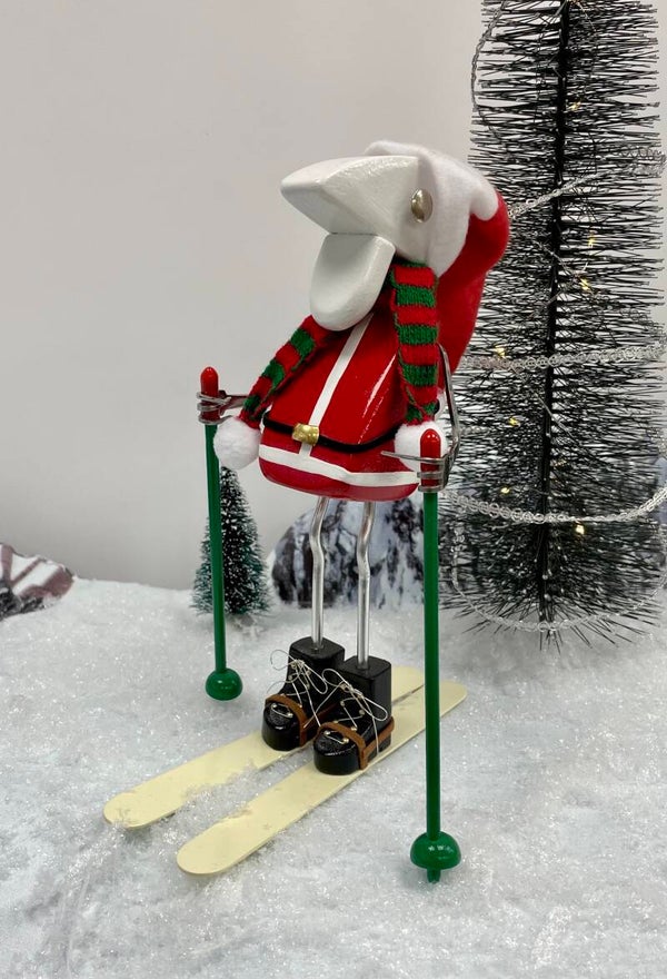 Kerstman Spooney gaat skiën, nr. 16