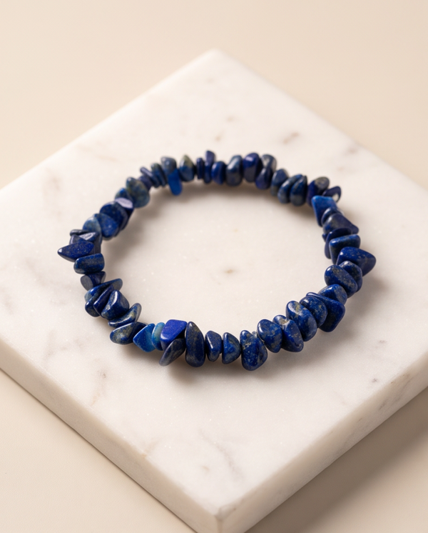 Bracelet Lapis-Lazuli Baroque 💙