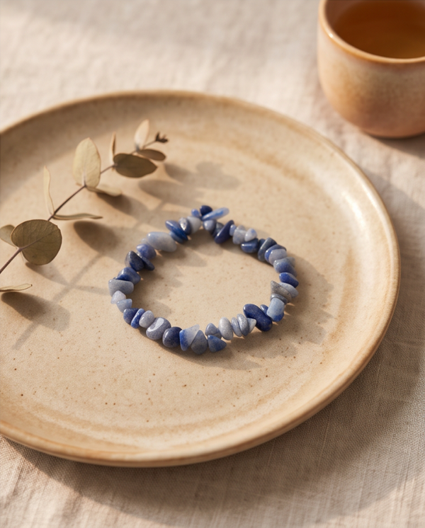 Bracelet Aventurine Bleue Baroque 💙