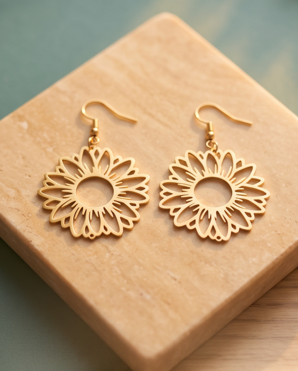 Boucles d’oreilles Sunflower